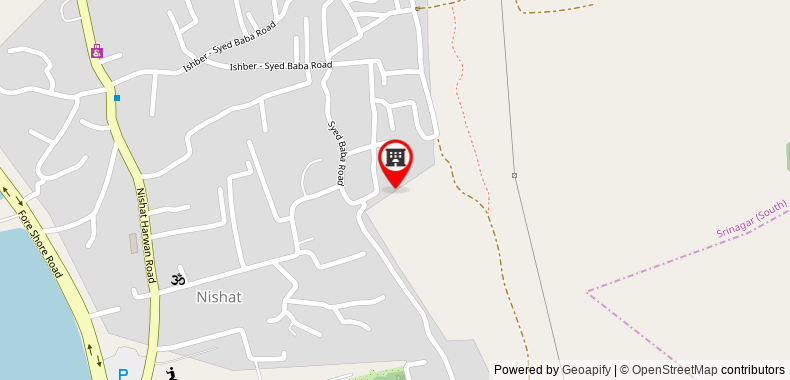Bản đồ đến Khách sạn Mehtab Resorts Srinagar