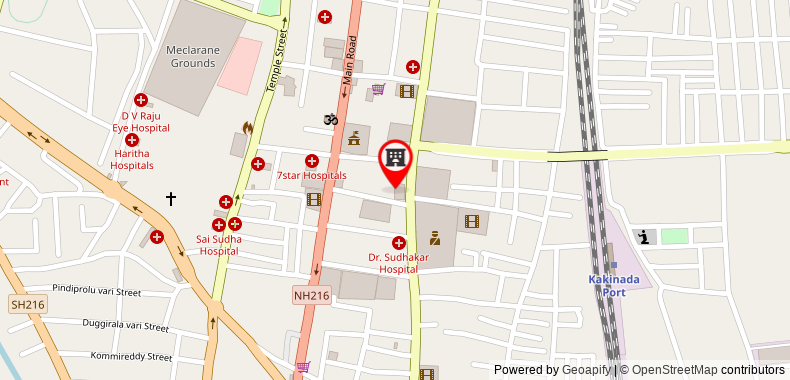Hotel Jaya Residency on maps