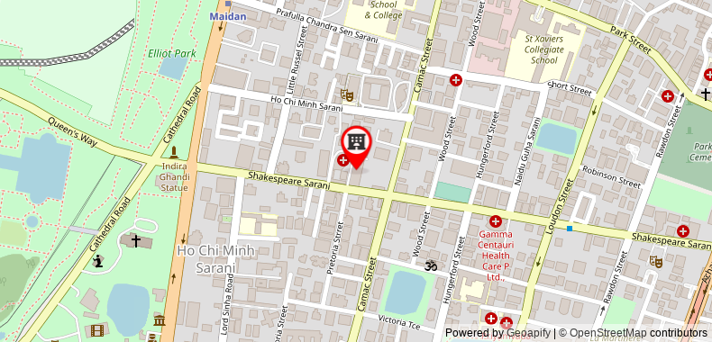 Bản đồ đến Khách sạn The Astor Kolkata