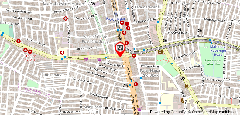 Bản đồ đến Myspace Express Sri Balaji Residency