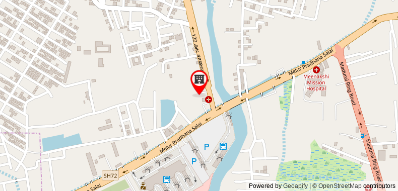 Bản đồ đến Khách sạn Annamalai International