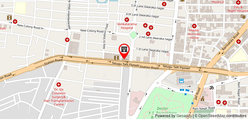 Bản đồ đến Khách sạn Dwaraka Inn
