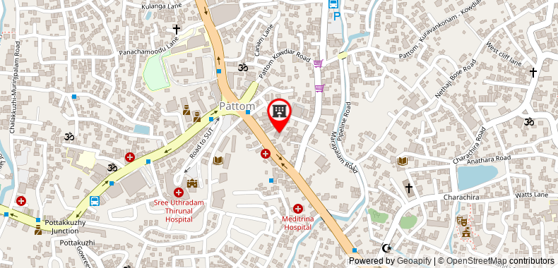 Bản đồ đến Khách sạn Pattom Royal