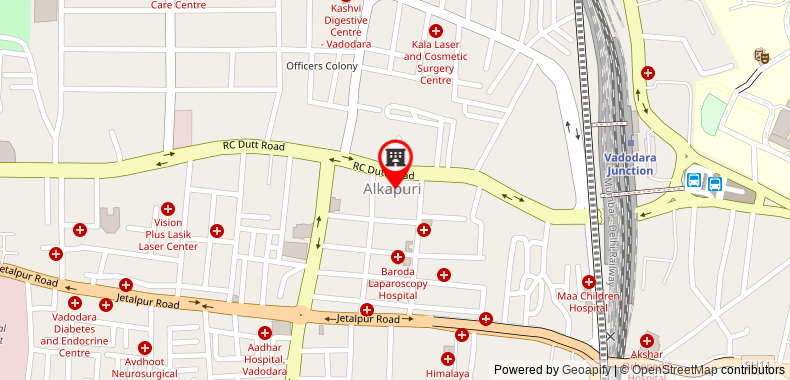 Bản đồ đến Khách sạn Savshanti Towers