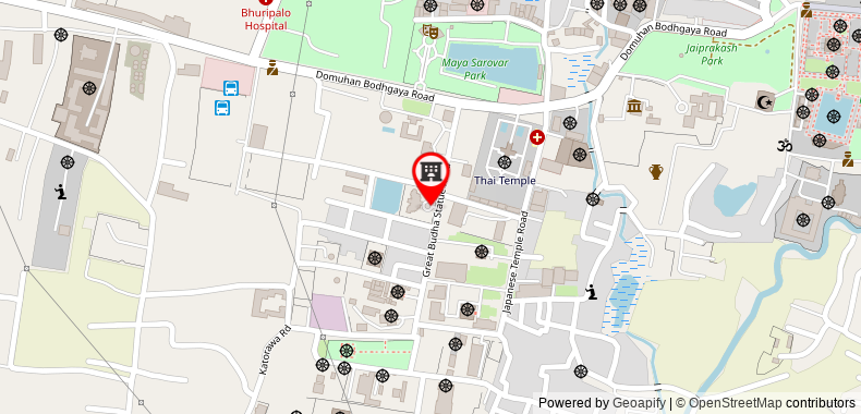 Bản đồ đến Khách sạn Lumbini International