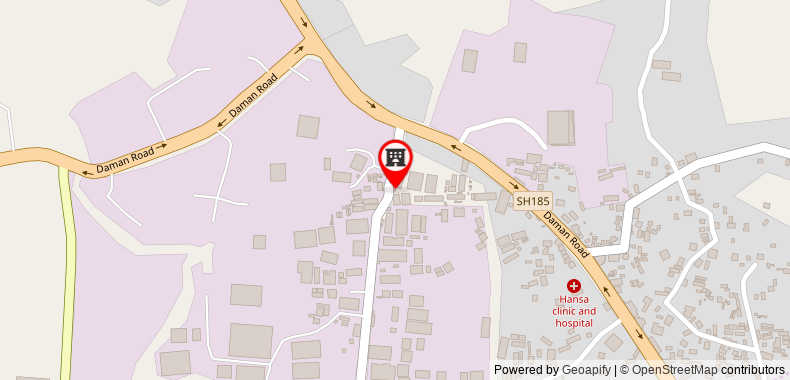 Bản đồ đến Khách sạn SPOT ON 39918 Pakas