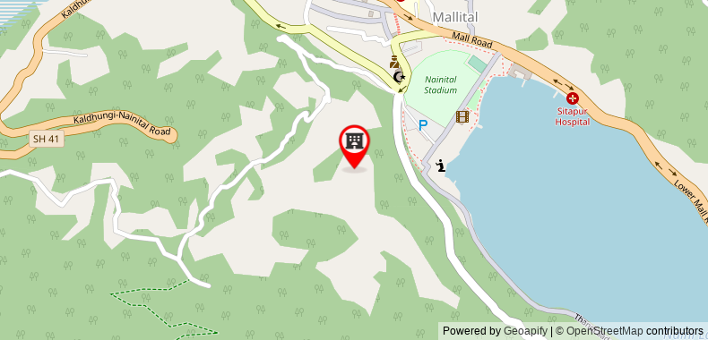 The Naini Retreat Nainital by Leisure Hotels  on maps