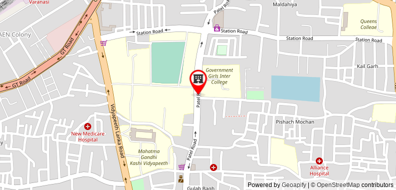 Bản đồ đến Khách sạn Vaibhav