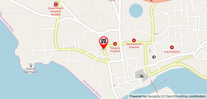 Bản đồ đến Khách sạn Narayan Inn
