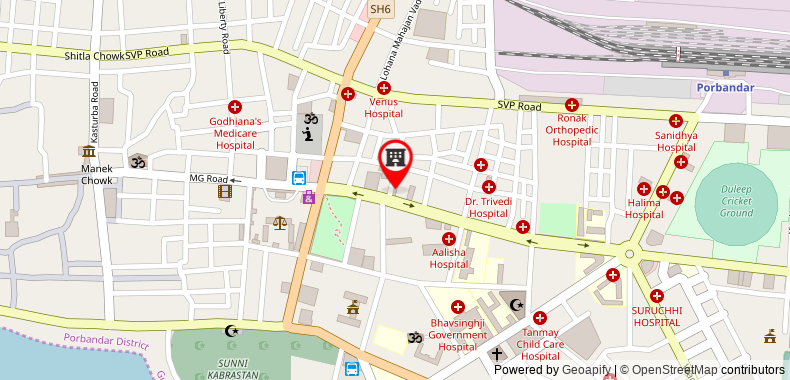 Bản đồ đến Khách sạn OYO 41737 Atithi