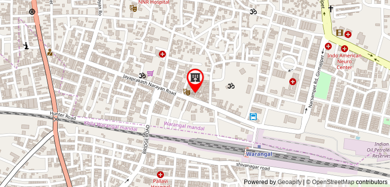 Bản đồ đến Flagship 46788 Balaji Residency