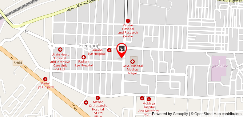 Bản đồ đến Khách sạn Shrimmaya