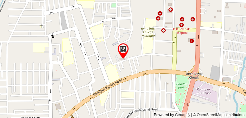 Bản đồ đến Khách sạn SuryaLok