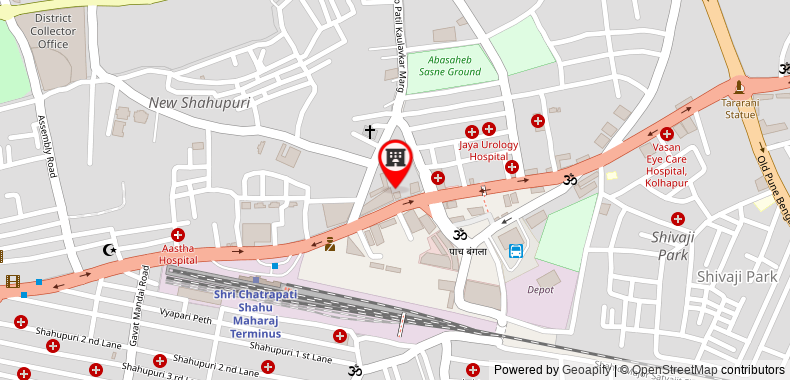 Bản đồ đến Khách sạn Kohinoor Square