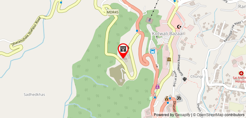 Bản đồ đến Little Mastiff Pong View, Dharamshala