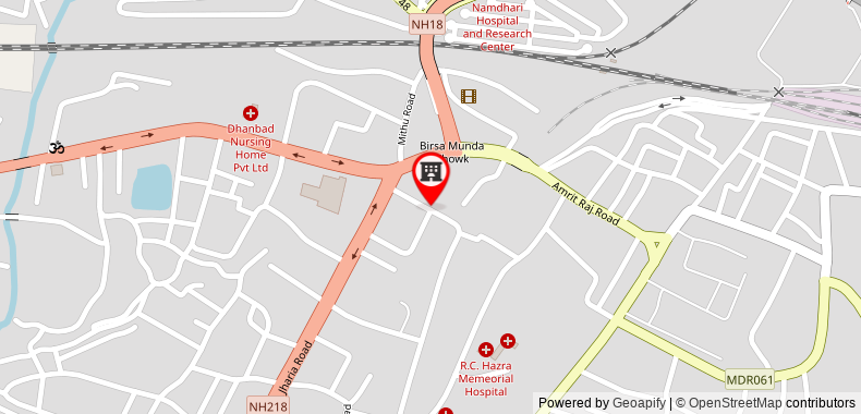Bản đồ đến Khách sạn OYO 26120 Shubham International