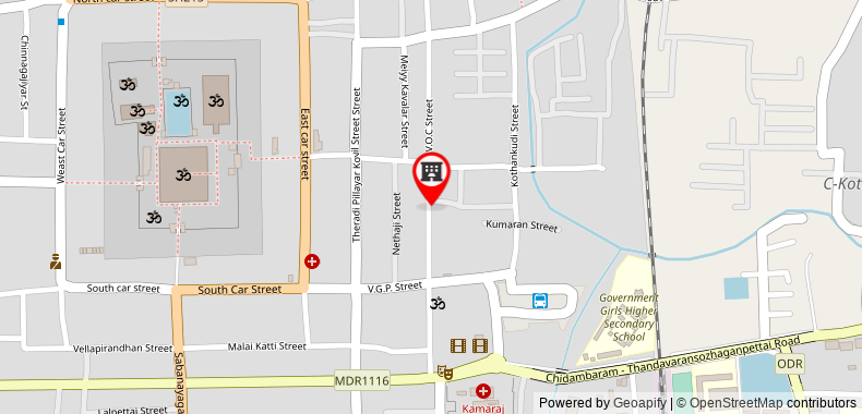 Bản đồ đến Khách sạn RK Towers