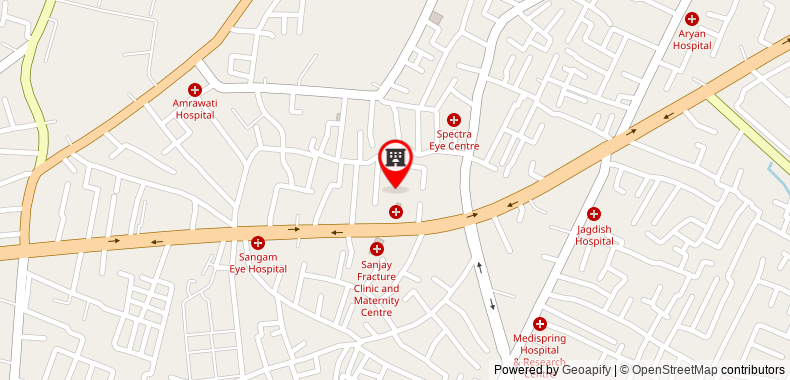 Satyadeep Inn on maps
