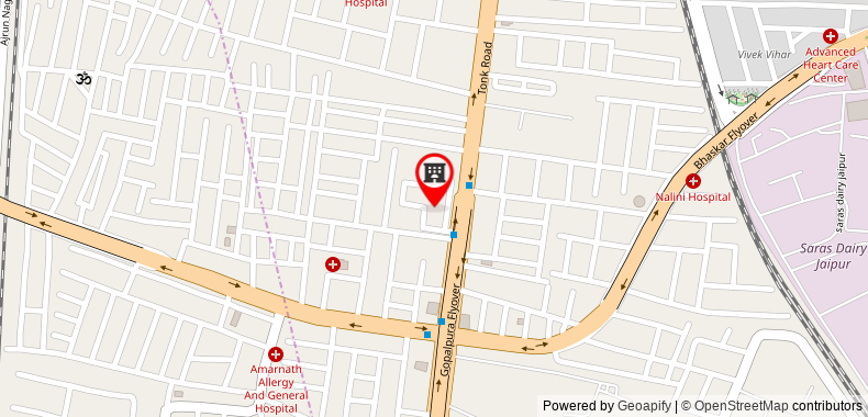 Bản đồ đến Four Points by Sheraton Jaipur, City Square