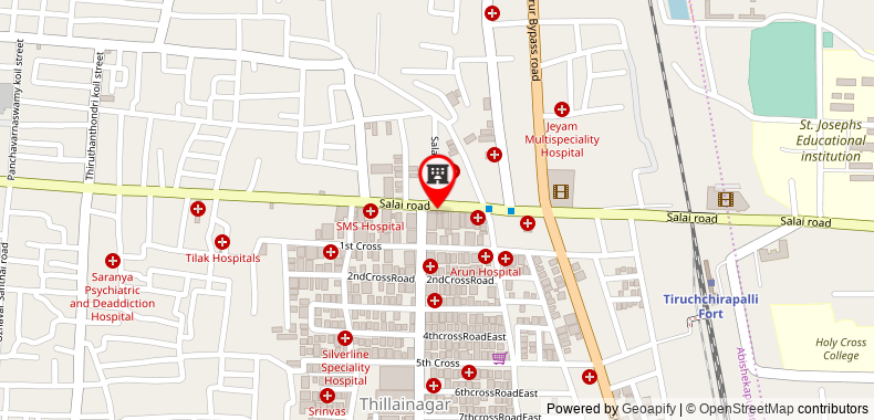 Bản đồ đến Khách sạn Sonas