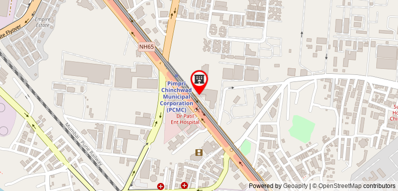 Bản đồ đến Khách sạn Keys Select by Lemon Tree s, Pimpri, Pune