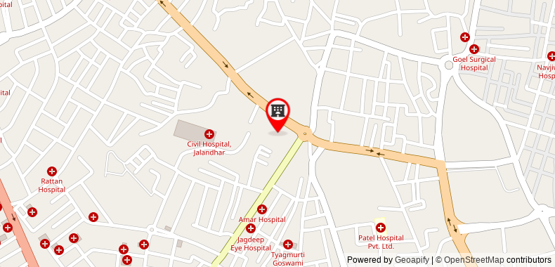 Bản đồ đến Khách sạn Days by Wyndham Jalandhar Jyoti Chowk