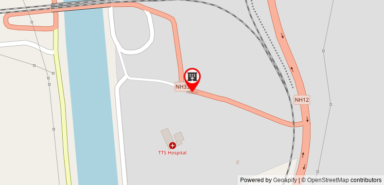 Bản đồ đến Khách sạn SPOT ON 62336 Nataraj