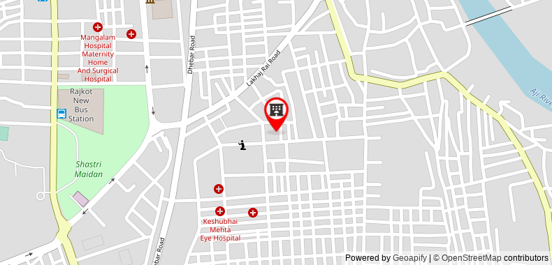 Bản đồ đến Khách sạn Aditya