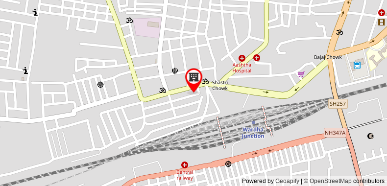 Bản đồ đến Khách sạn OYO 71325 Chirag And Lawn