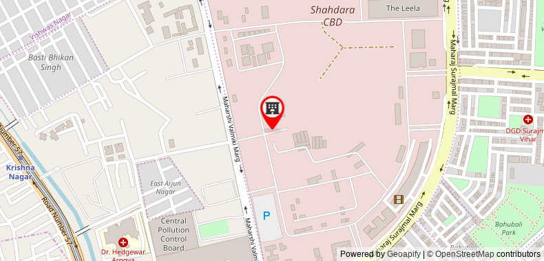 Bản đồ đến Park Plaza Delhi CBD Shahdara