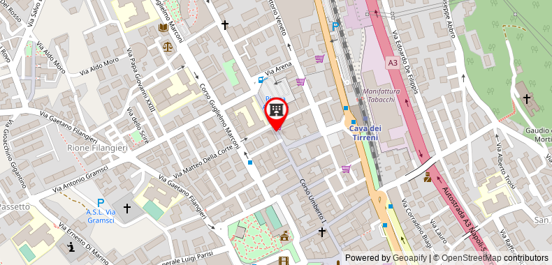 Bản đồ đến Khách sạn Victoria Maiorino