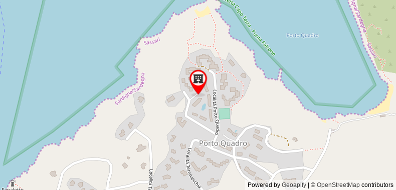 Bản đồ đến Residence Punta Falcone