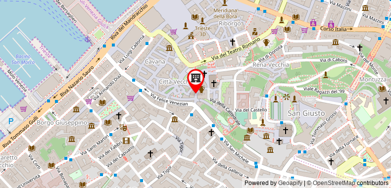 Bản đồ đến Khách sạn Barbacan & Apartments