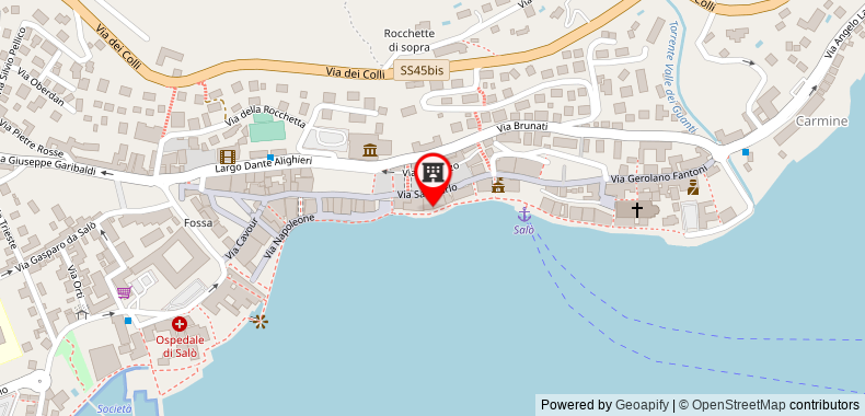 Bản đồ đến Khách sạn Locanda del Benaco