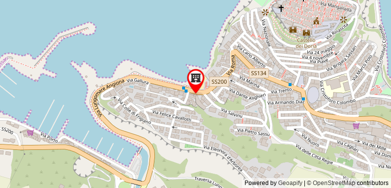 Bản đồ đến Khách sạn & SPA Riviera Castelsardo