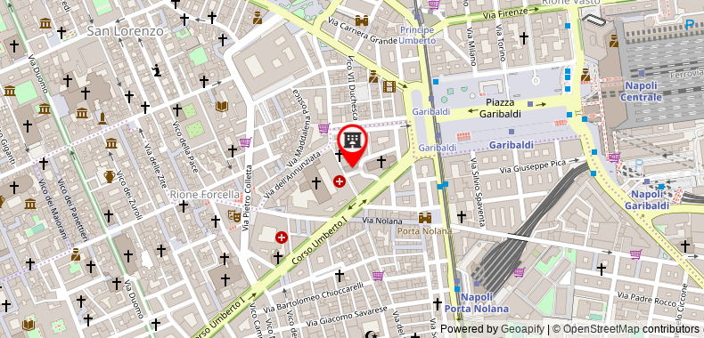Bản đồ đến Khách sạn San Pietro