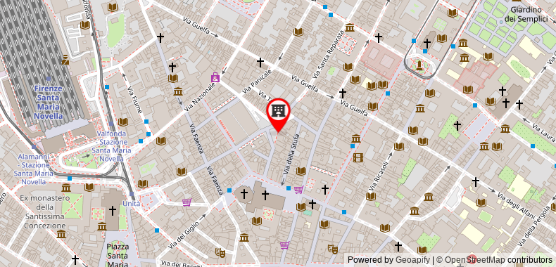 Bản đồ đến Khách sạn La Noce