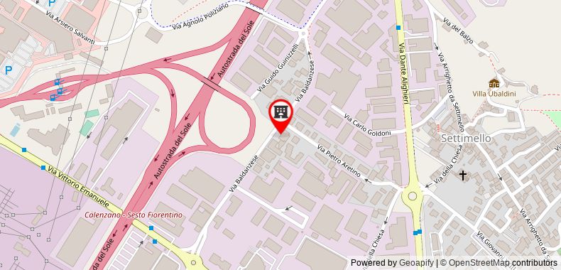 Bản đồ đến Khách sạn La Villetta