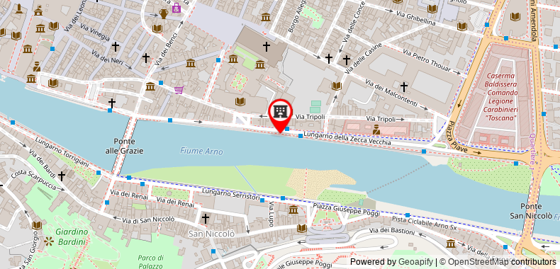 Bản đồ đến Khách sạn Plaza Lucchesi