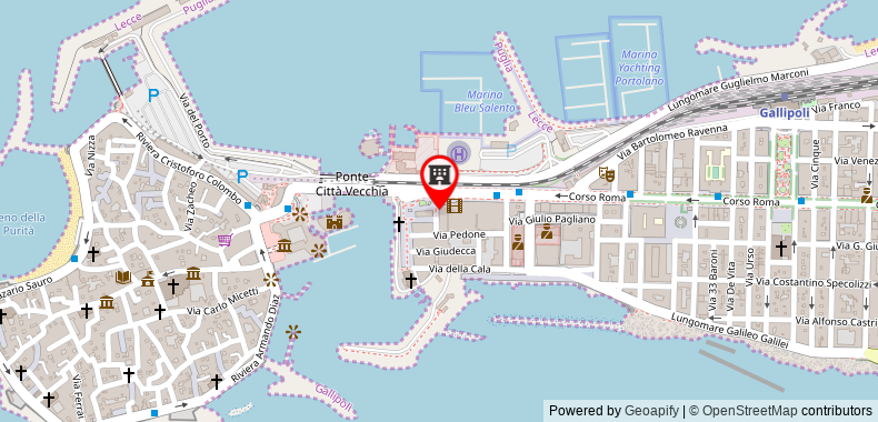 Bản đồ đến Khách sạn Bellavista Club-Caroli s