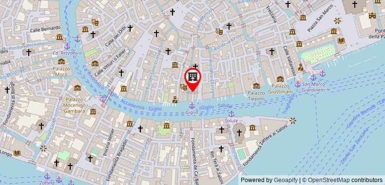 Bản đồ đến San Marco Canal View Suite (M027042193)