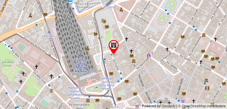 Bản đồ đến Khách sạn Fiorita
