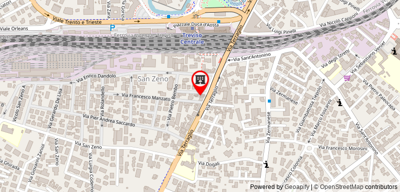 Bản đồ đến Palazzo Brando - Living Apartments