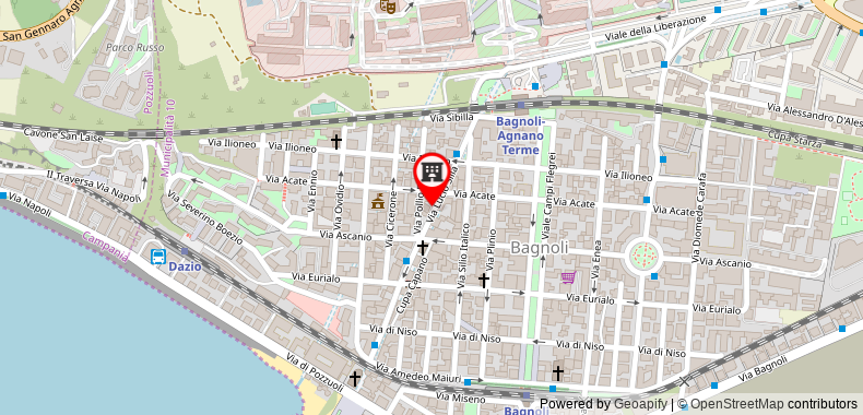 Bản đồ đến VILLA ROSA - Apartment n. 5 MIRTO