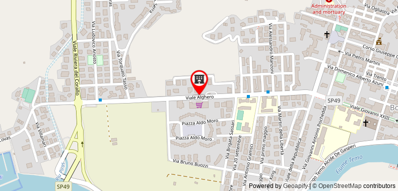 Mannu Hotel on maps