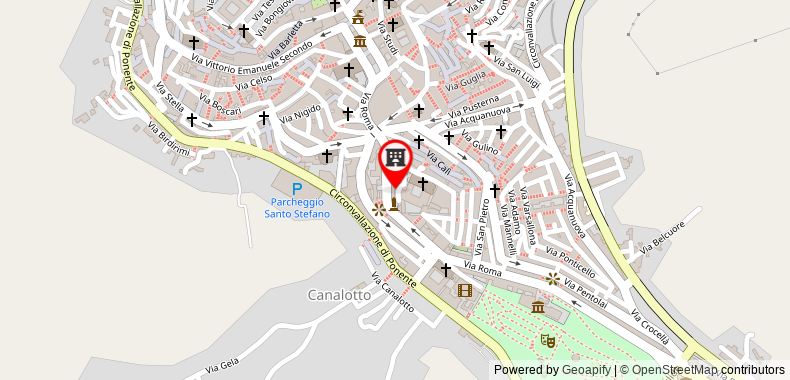 Bản đồ đến Gualtiero Camere & Suite