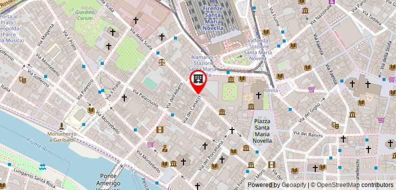 Hotel Montreal on maps