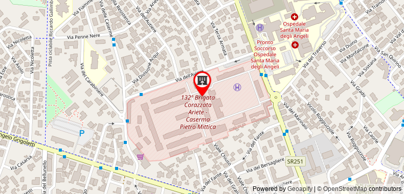 Bản đồ đến Khách sạn Azzano Decimo