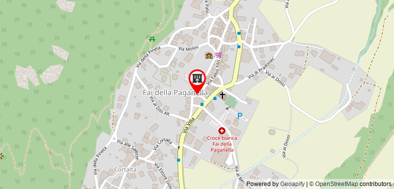 Bản đồ đến Khách sạn Paganella Gourmet & Relax