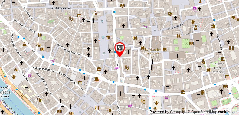 Palazzo Navona Hotel on maps